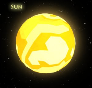 3D sun