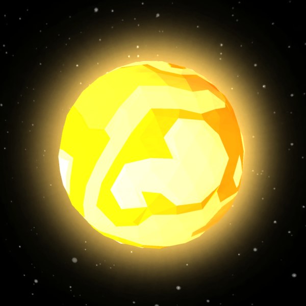 Low Poly Sun. 3D-Modell - TurboSquid 1156608