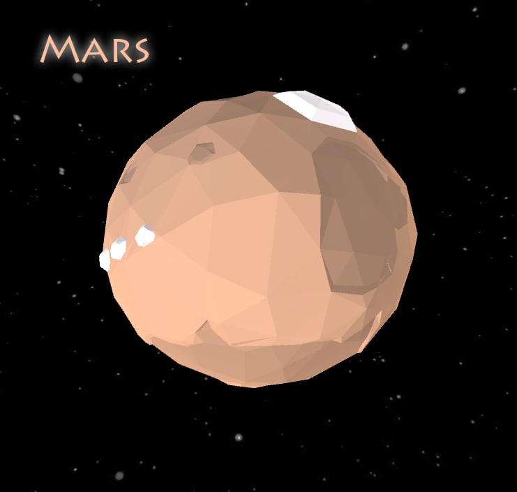 mars 3d model turbosquid 1156634