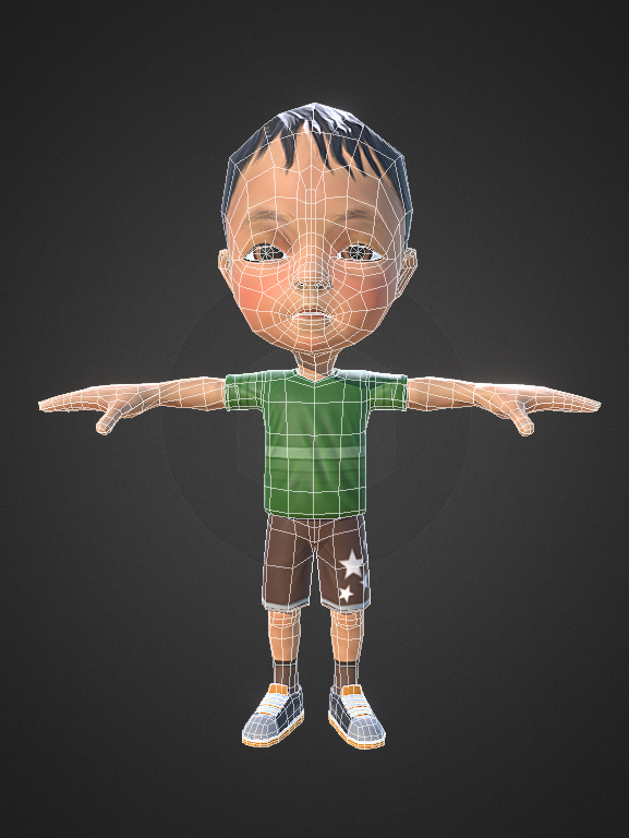 Chinese boy kid 3D model - TurboSquid 1156752