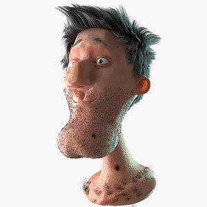 3D model cartoon character
