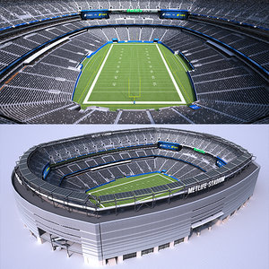 football stadium 3D model
