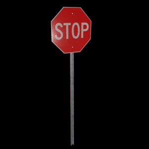 stop sign 3D model