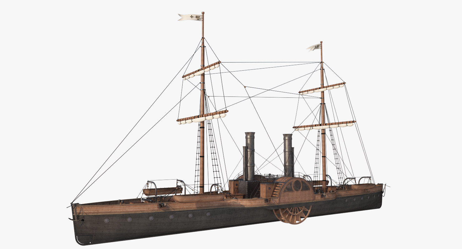 Steam ship model фото 4