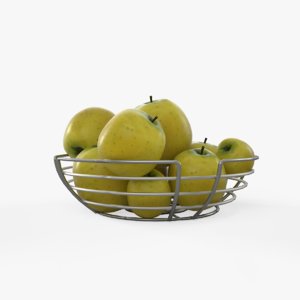 fruit basket 3D