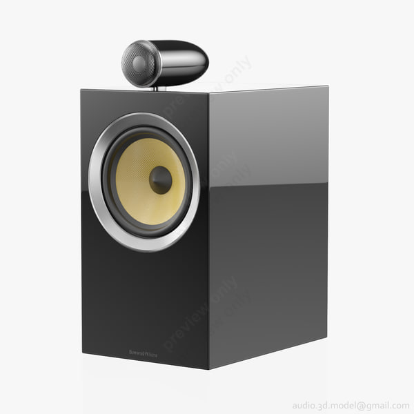 Bookshelf Bowers Wilkins Cm 3d Turbosquid