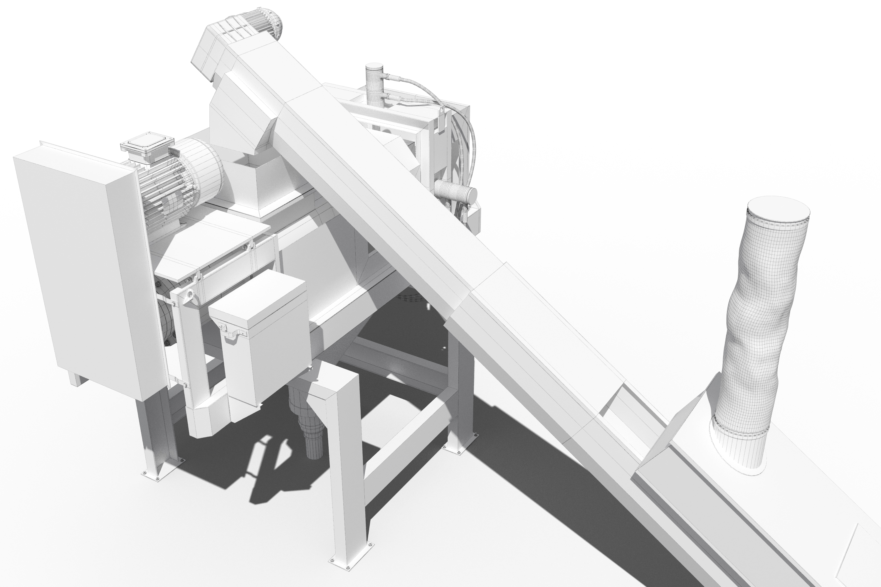 3D Recycling Machine Model TurboSquid 1157545