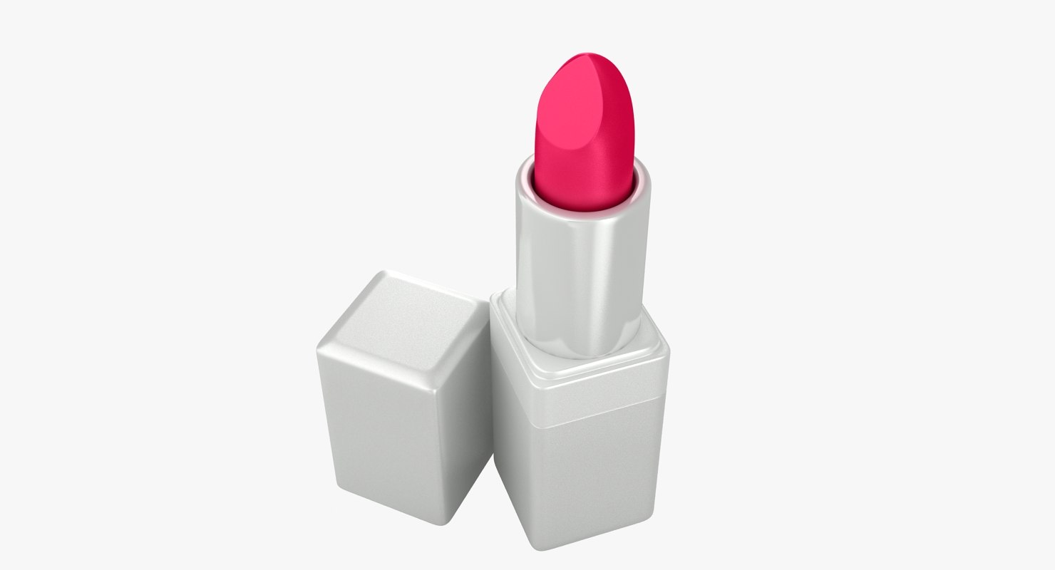 Lipstick silver animation 3D model TurboSquid 1157623