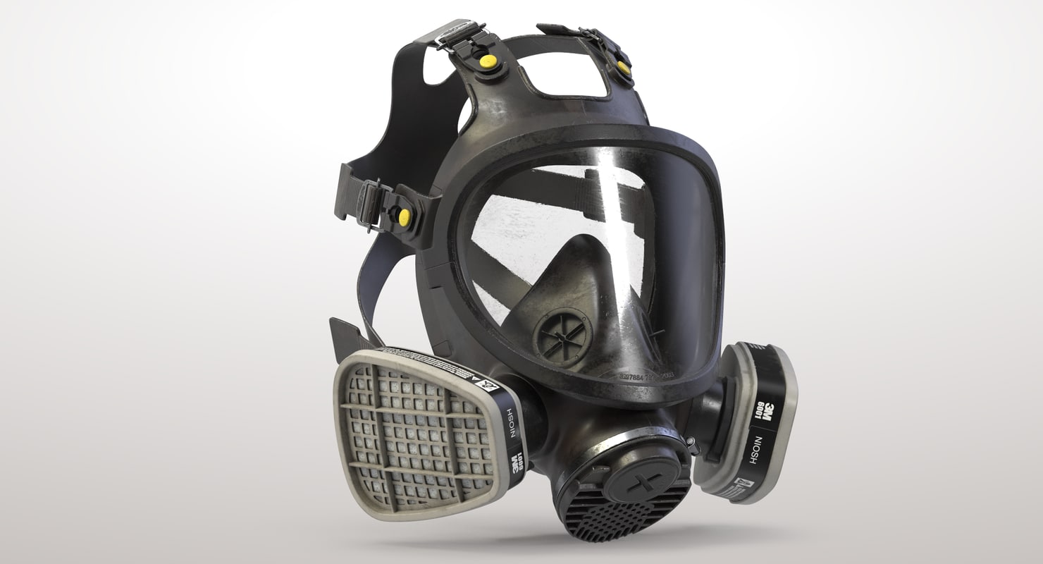 3D face respirator 3m 7800 model - TurboSquid 1157933