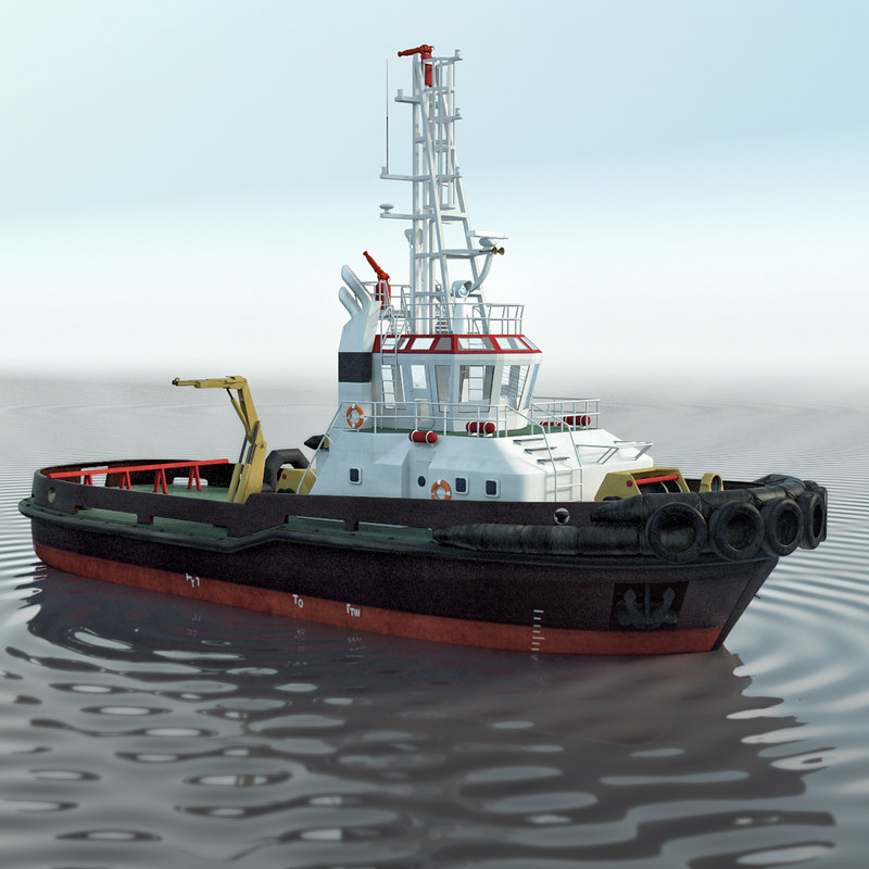 3D tugboat boat tug - TurboSquid 1158016