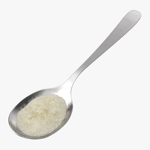 3D heroin spoon powder