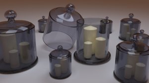 candle holder 3D