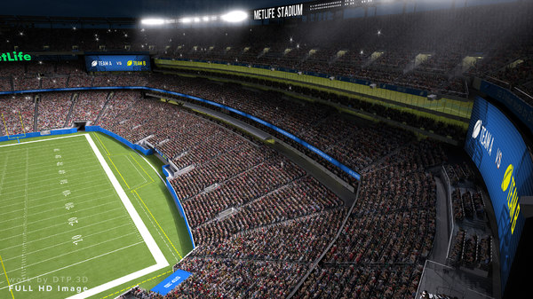 3D football stadium audience animations - TurboSquid 1158560