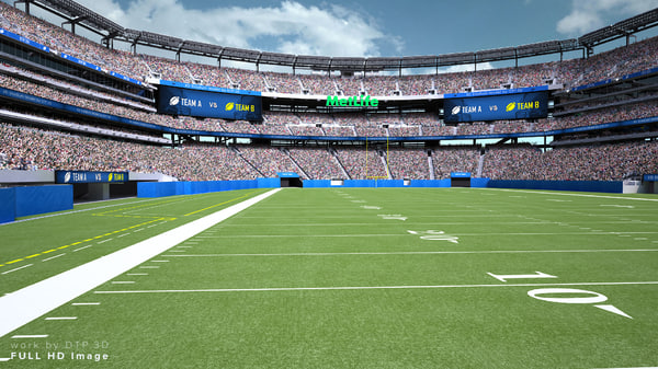 3D football stadium audience animations - TurboSquid 1158560