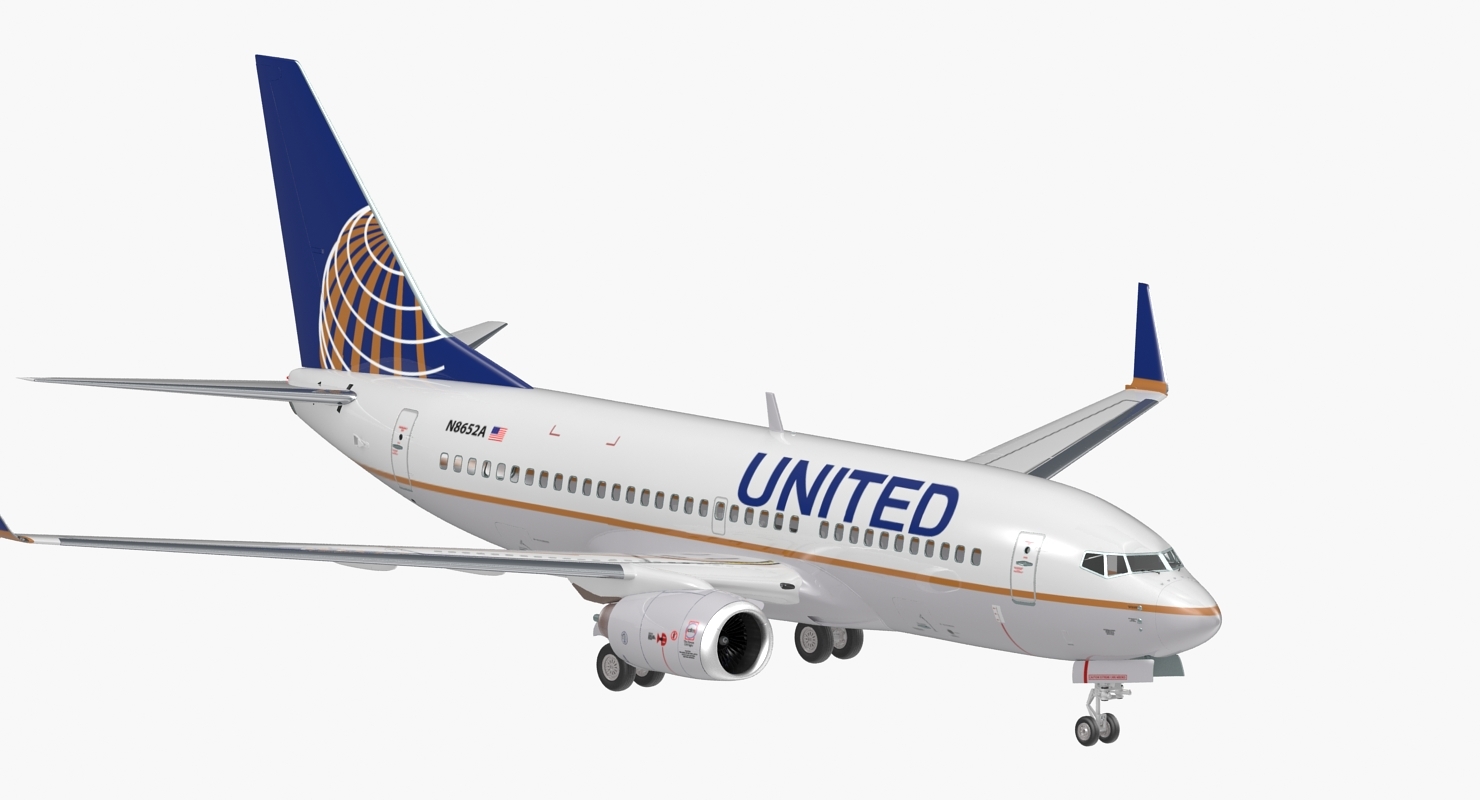 Boeing 737 700 United Airlines Manipuliert