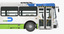 3D bus nabi 416 miami