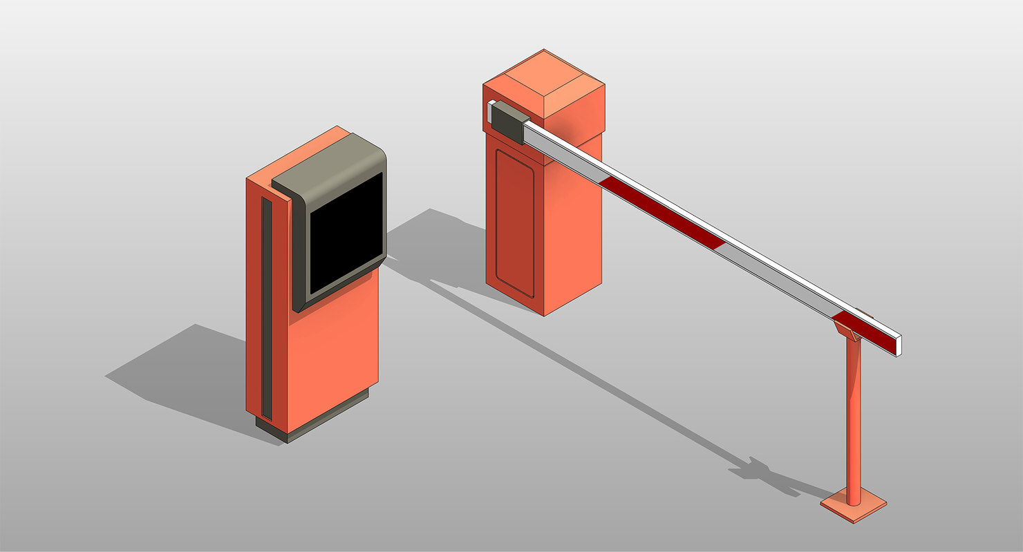 Arm gate parameters model TurboSquid 1159079