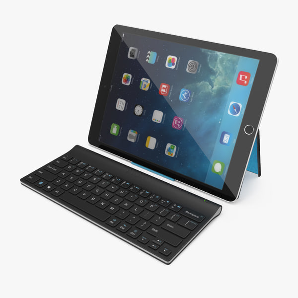Logitech tablet keyboard ipad model TurboSquid 1159099