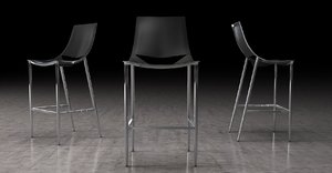 bar stool swoop 3D