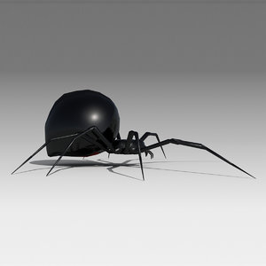 3D model black widow