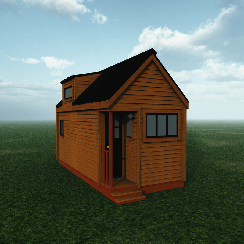 Tiny house 3D model - TurboSquid 1159589