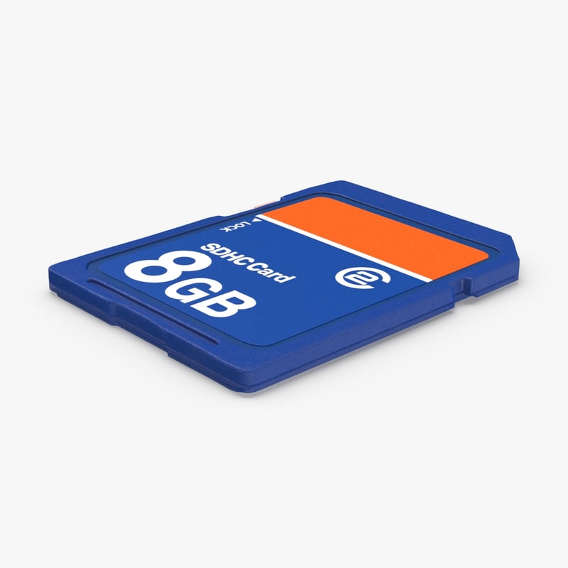 Memory Card 3D Models for Download TurboSquid