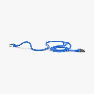 ethernet-cable---cable-02 3D model