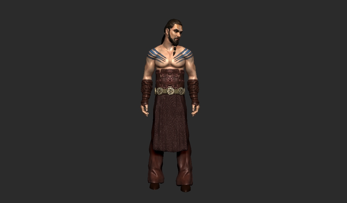 Jason momoa ready 3D TurboSquid 1160343