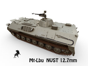 3D model mt-lb nvst machine gun