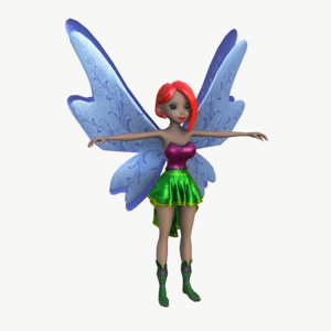 fairy 3D model