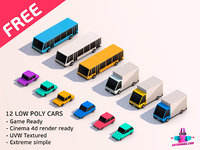 3D city vehicles simple model