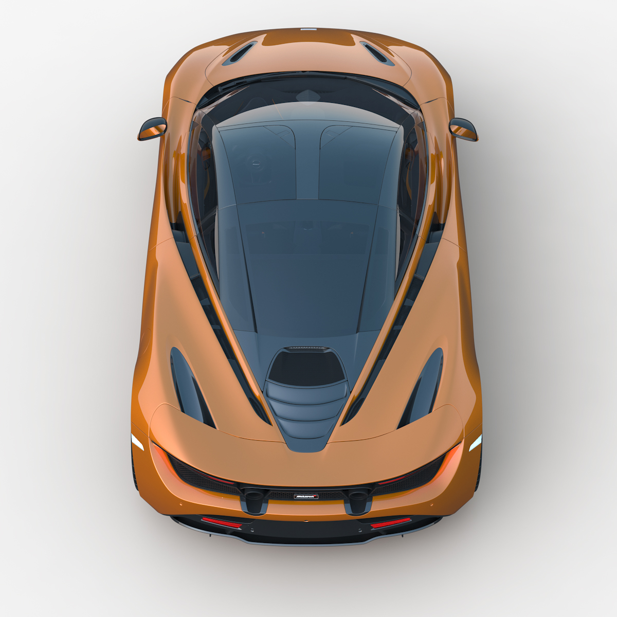 Techno Model McLaren 720S 2017 1/43 - Voiture De Sport Résine Multicolore