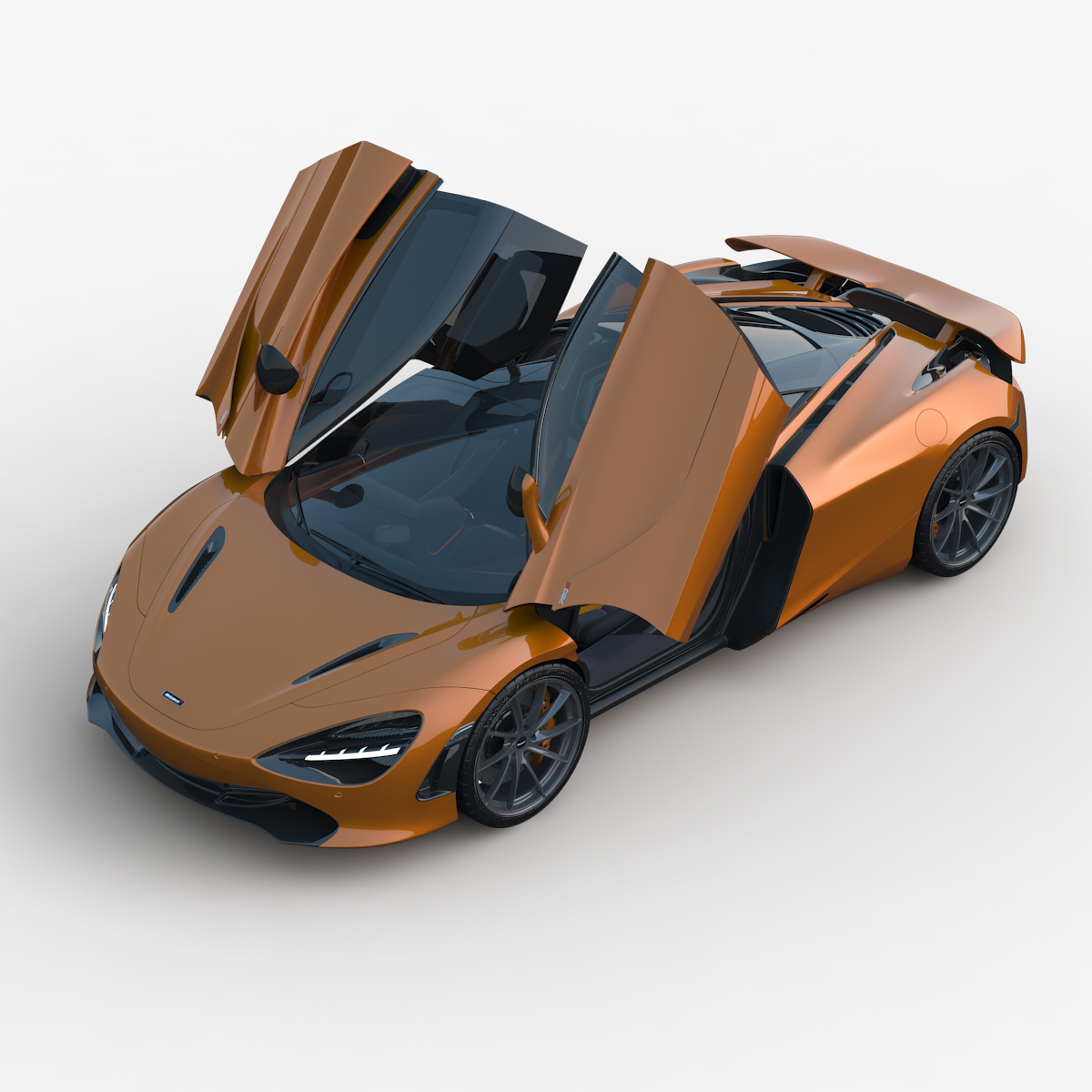 mclaren 720s scale model
