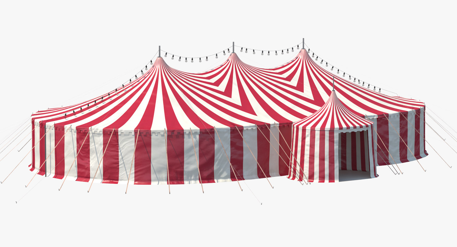 3D Circus Tent TurboSquid 1160986