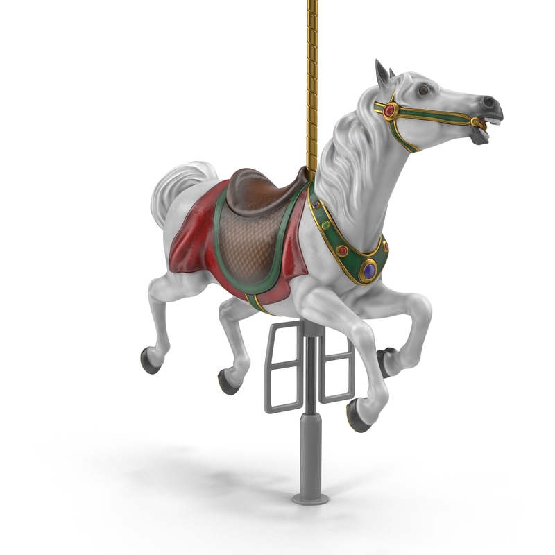 Carousel horse v1 3D - TurboSquid 1161055