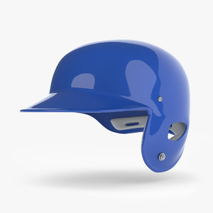 3D generic helmet baseball -
