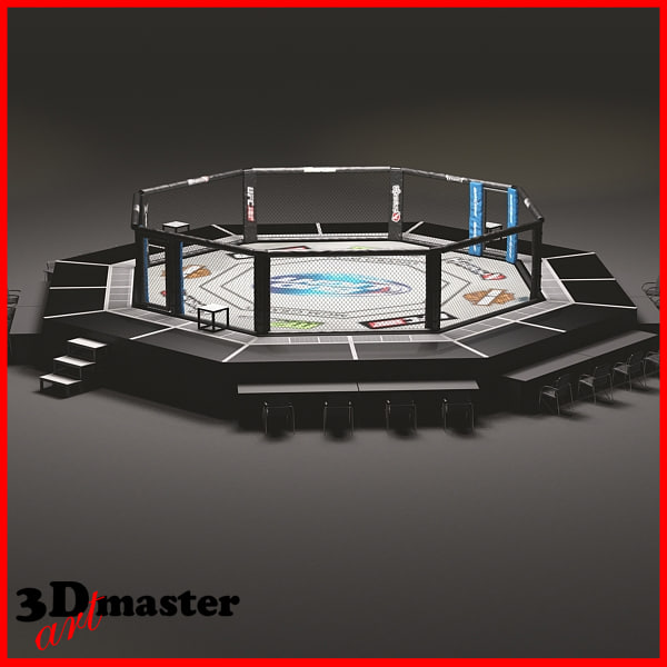 Ufc Octagon 3d Model