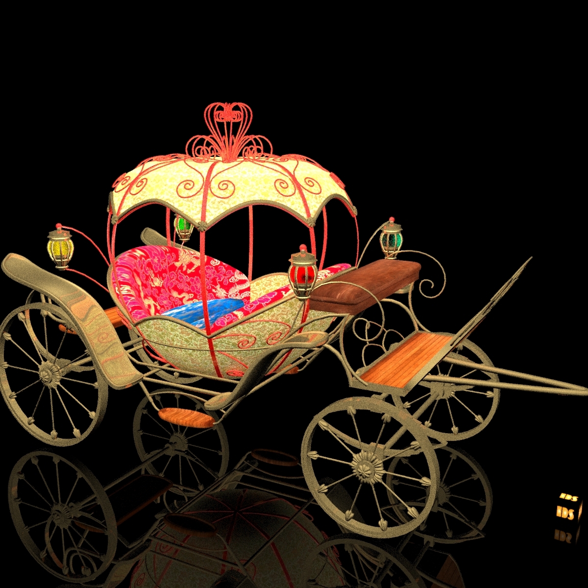 Carriage 3D model - TurboSquid 1161824