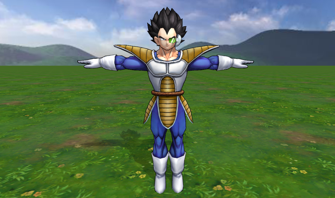 3d Model Vegeta Dragonball Strong Turbosquid 1162065