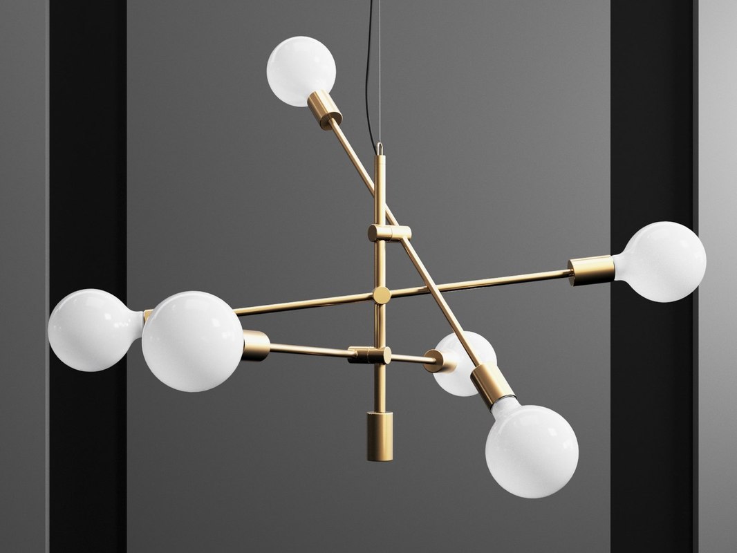 Mobile Chandelier 3d Model Turbosquid 1162359 Mobile Chandelier 3d Model