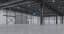 warehouse interior 3D model