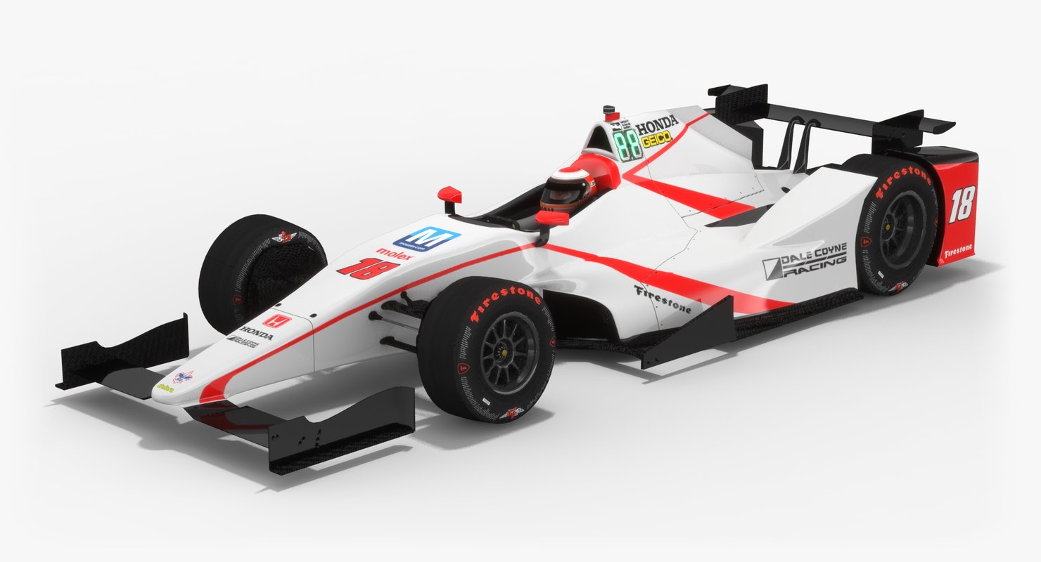 Dale coyne racing indy 3D model - TurboSquid 1162937