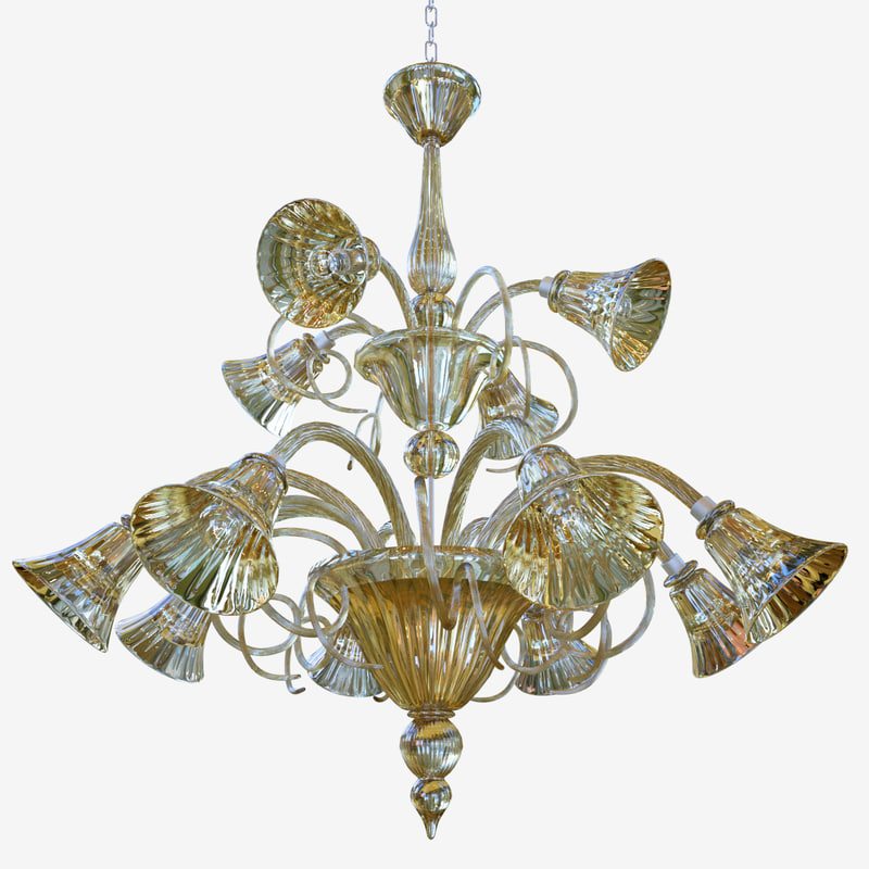 3D model chandeliers lights sylcom venier - TurboSquid 1162989