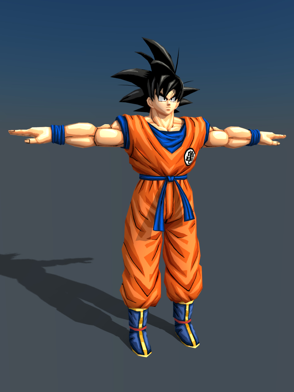 Character goku rigged 3D - TurboSquid 1163302