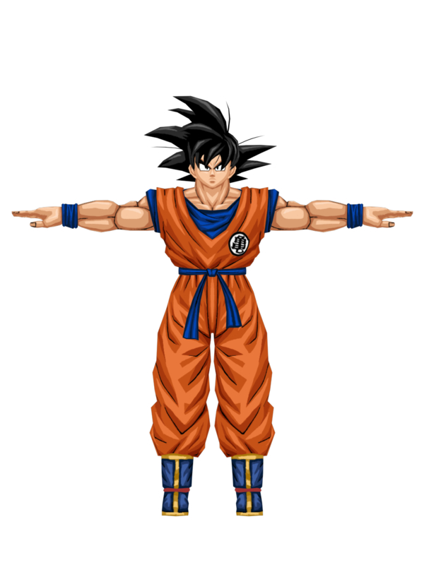 Character Goku Rigged 3D - TurboSquid 1163302