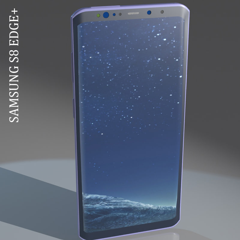 3d Samsung Galaxy S8 Edge Turbosquid