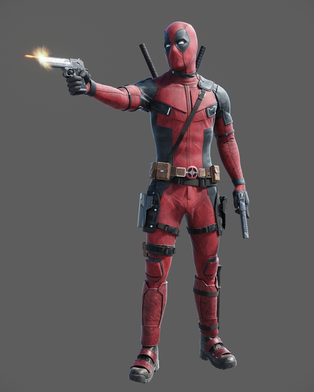 Deadpool 3d model. Deadpool 3d model