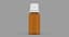 amber glass bottle cm 3D
