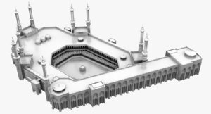 masjid al haram 3D model