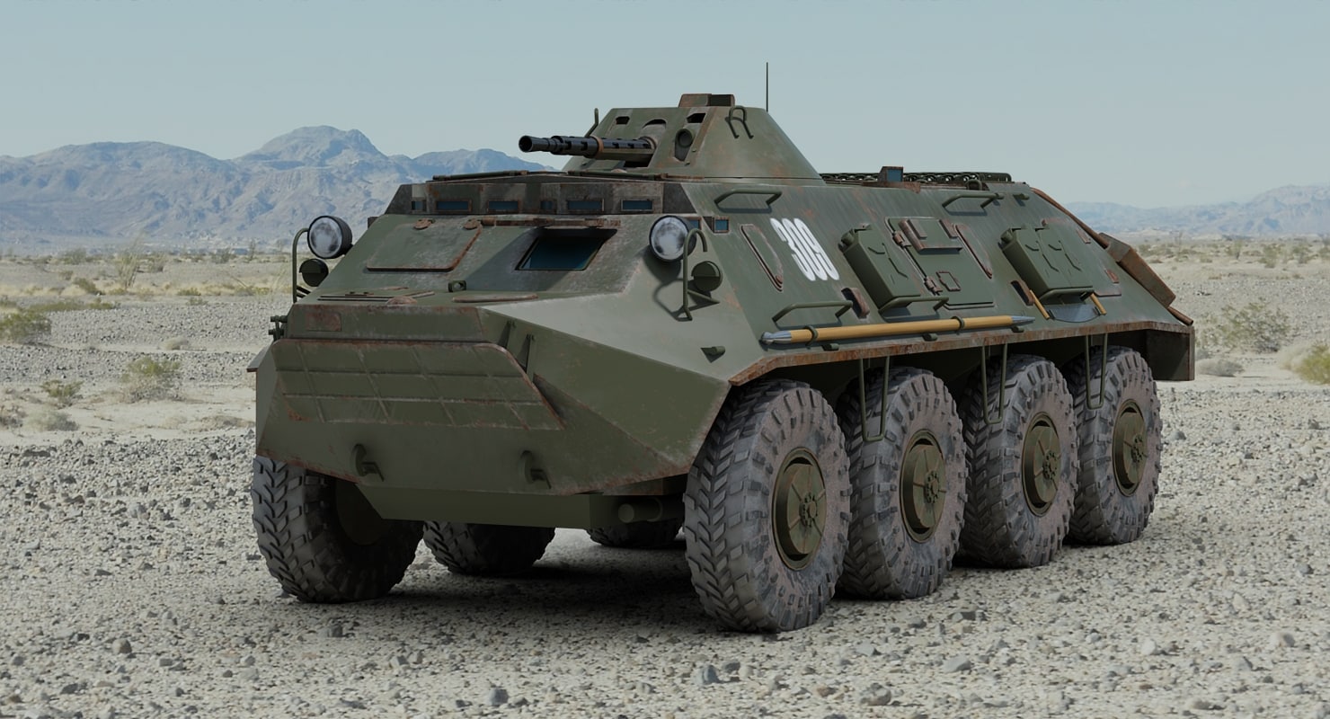 BTR 60 model